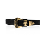 ALINDA Ox Gold Suede