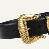 ALINDA Ox Gold Suede